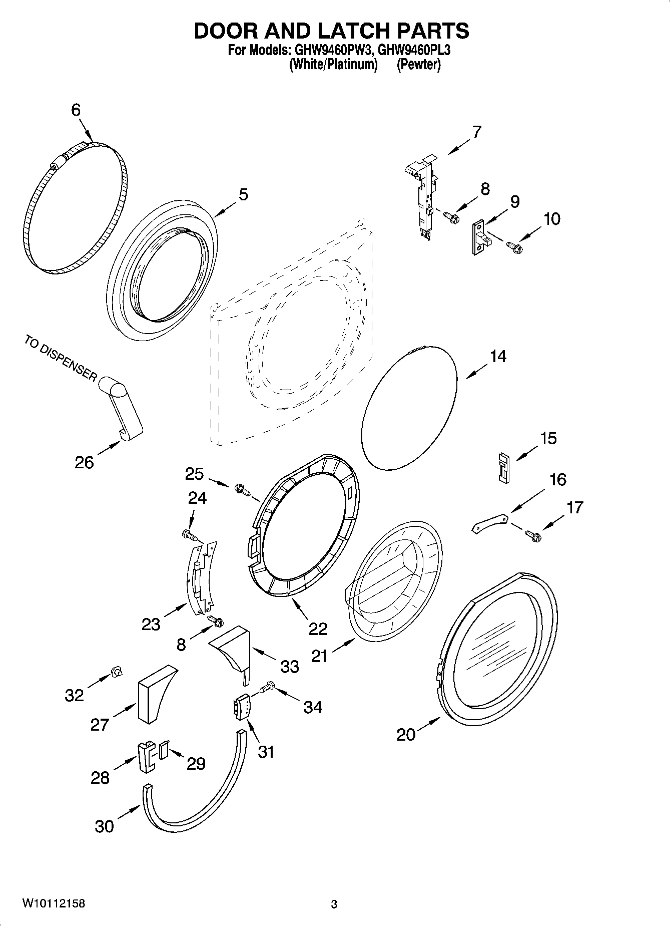 02 - DOOR AND LATCH PARTS