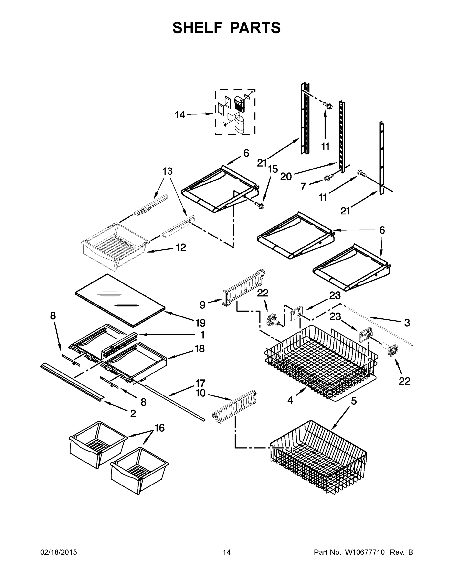 08 - SHELF PARTS