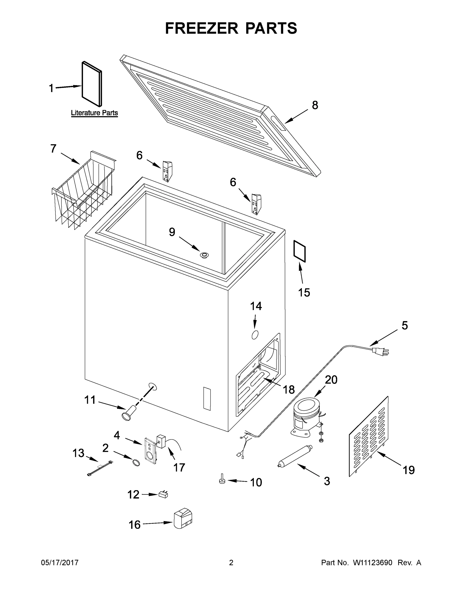 02 - FREEZER PARTS