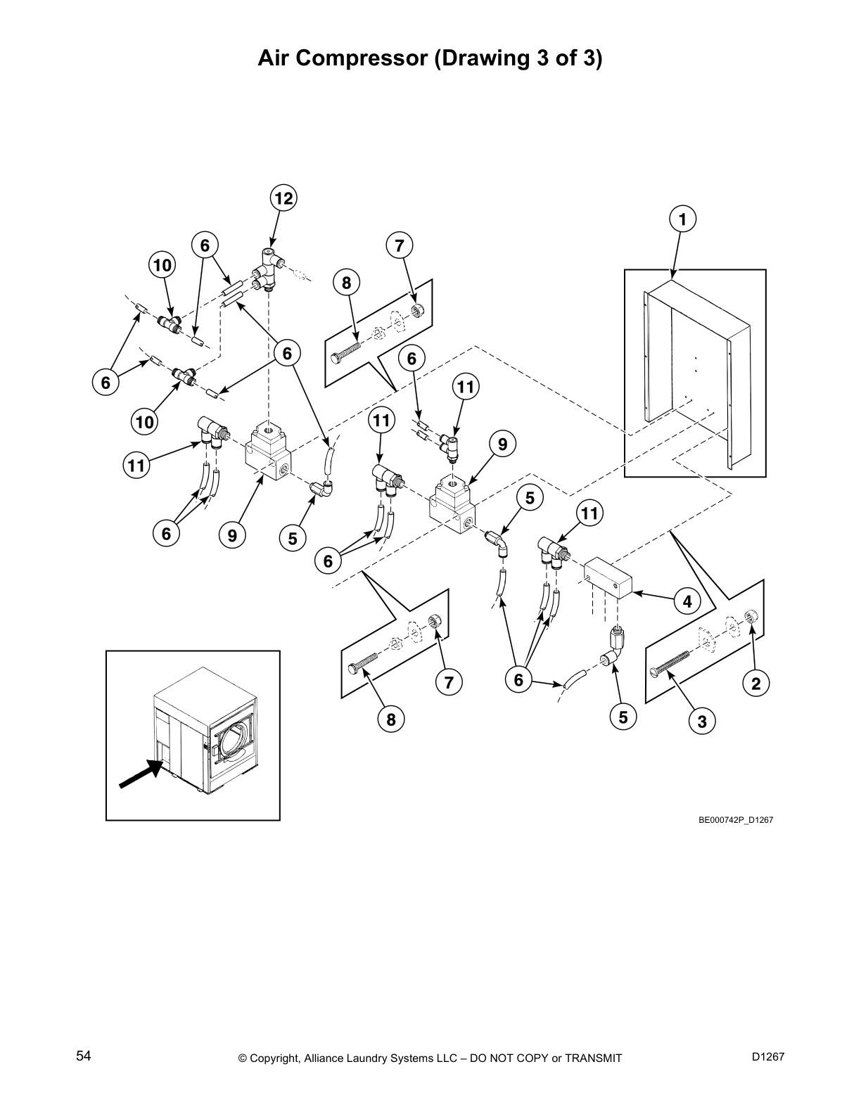 Air Compressor (Drawing 3 of 3)