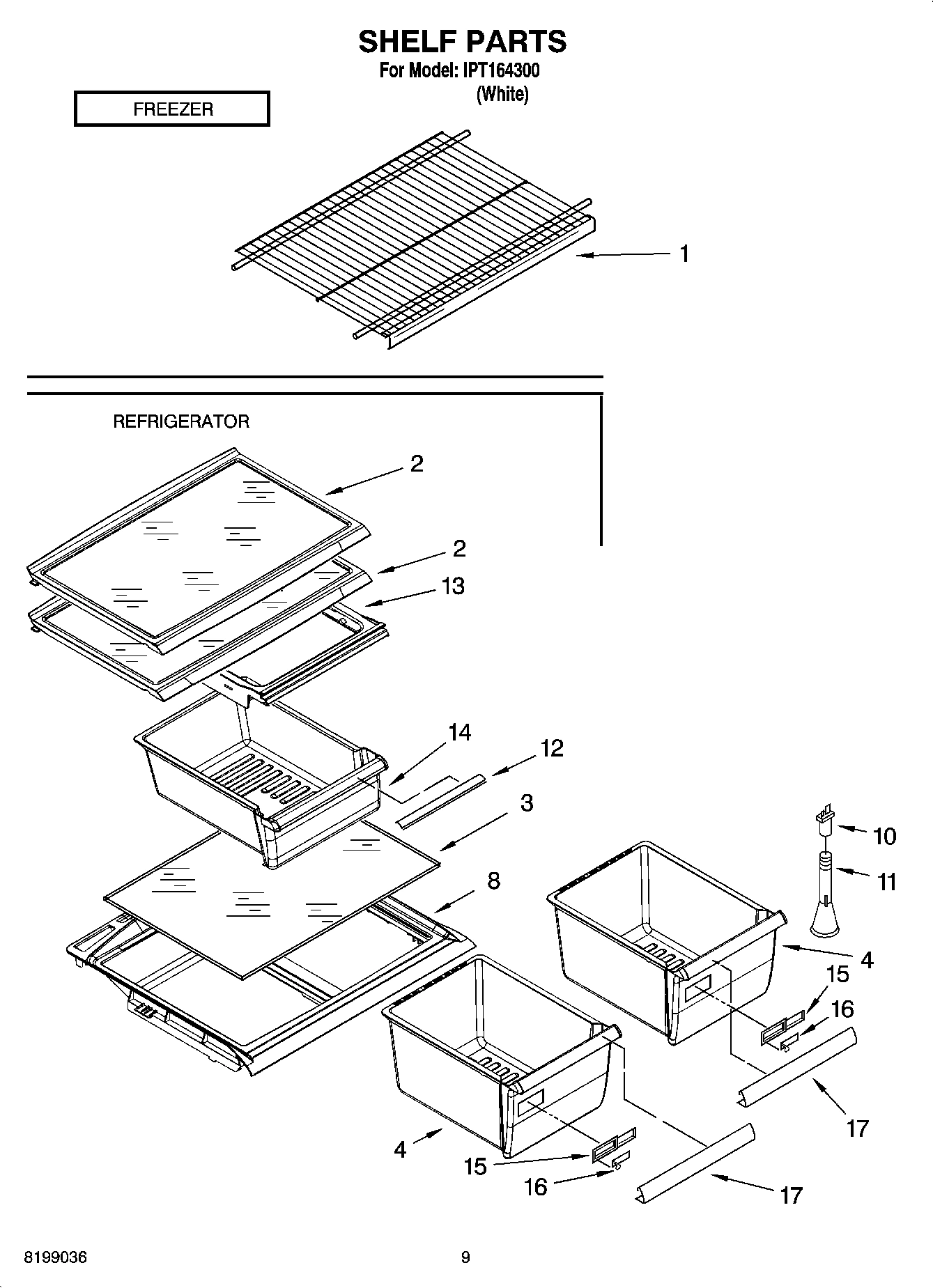 05 - SHELF PARTS, OPTIONAL PARTS