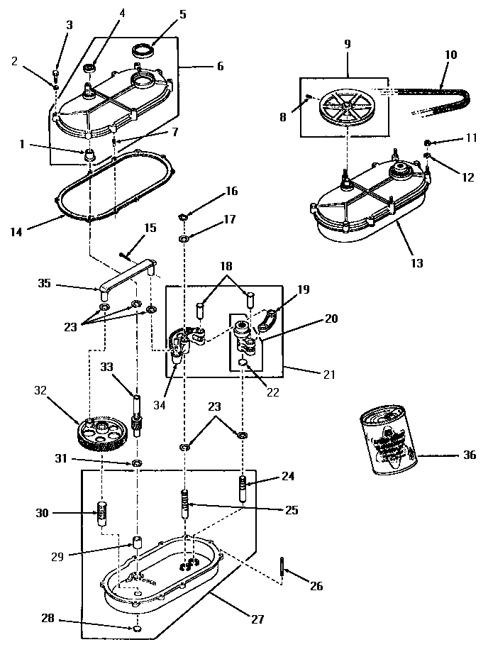 01 - 10502 TRANSMISSION ASSY