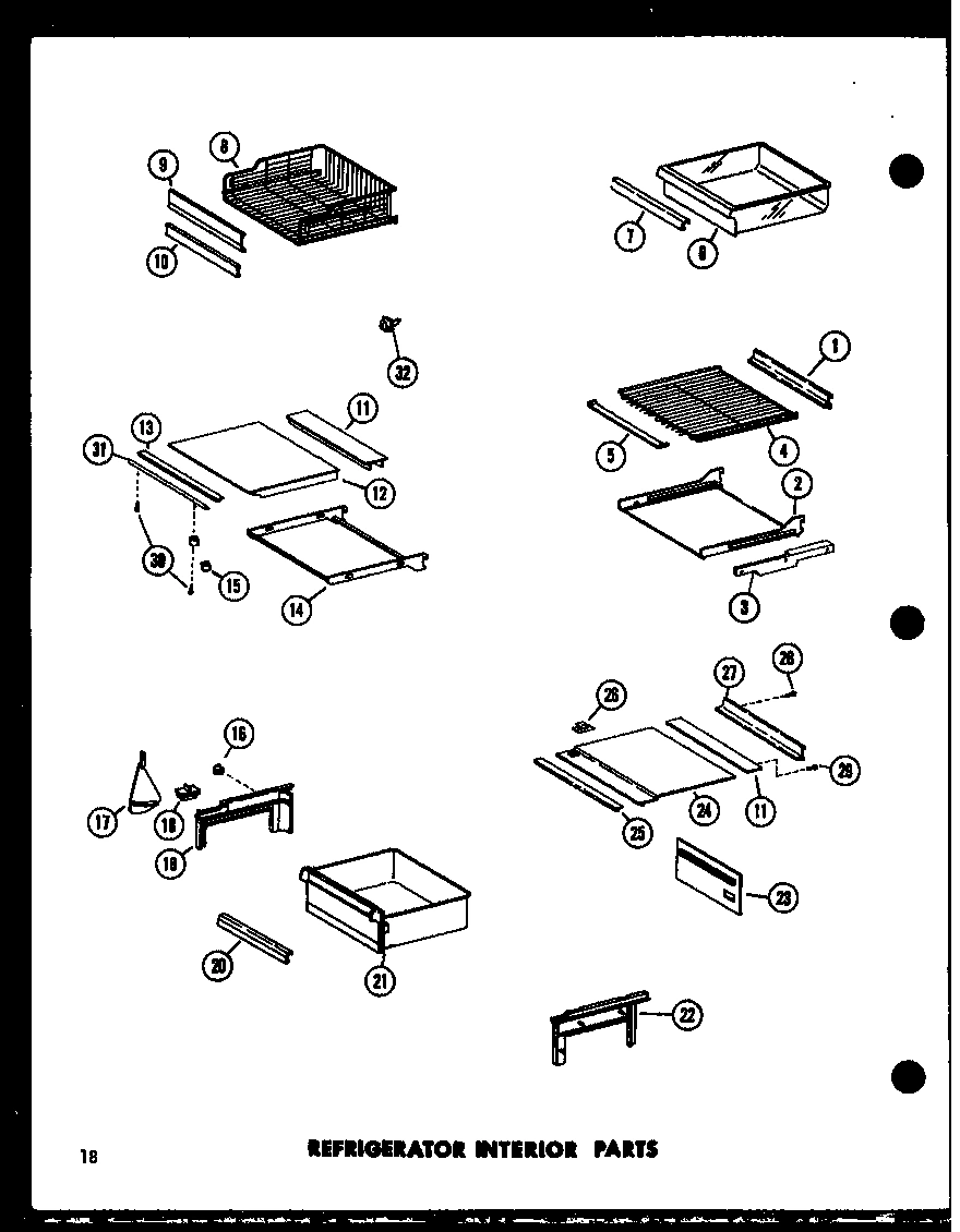 14 - REF INTERIOR PARTS