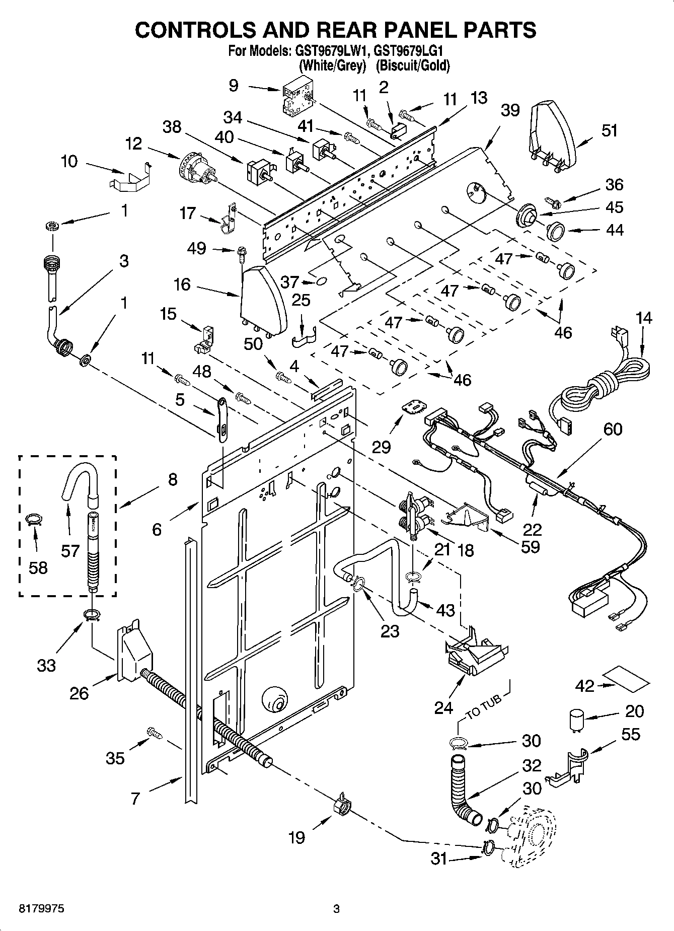 02 - CONTROLS AND REAR PANEL PARTS