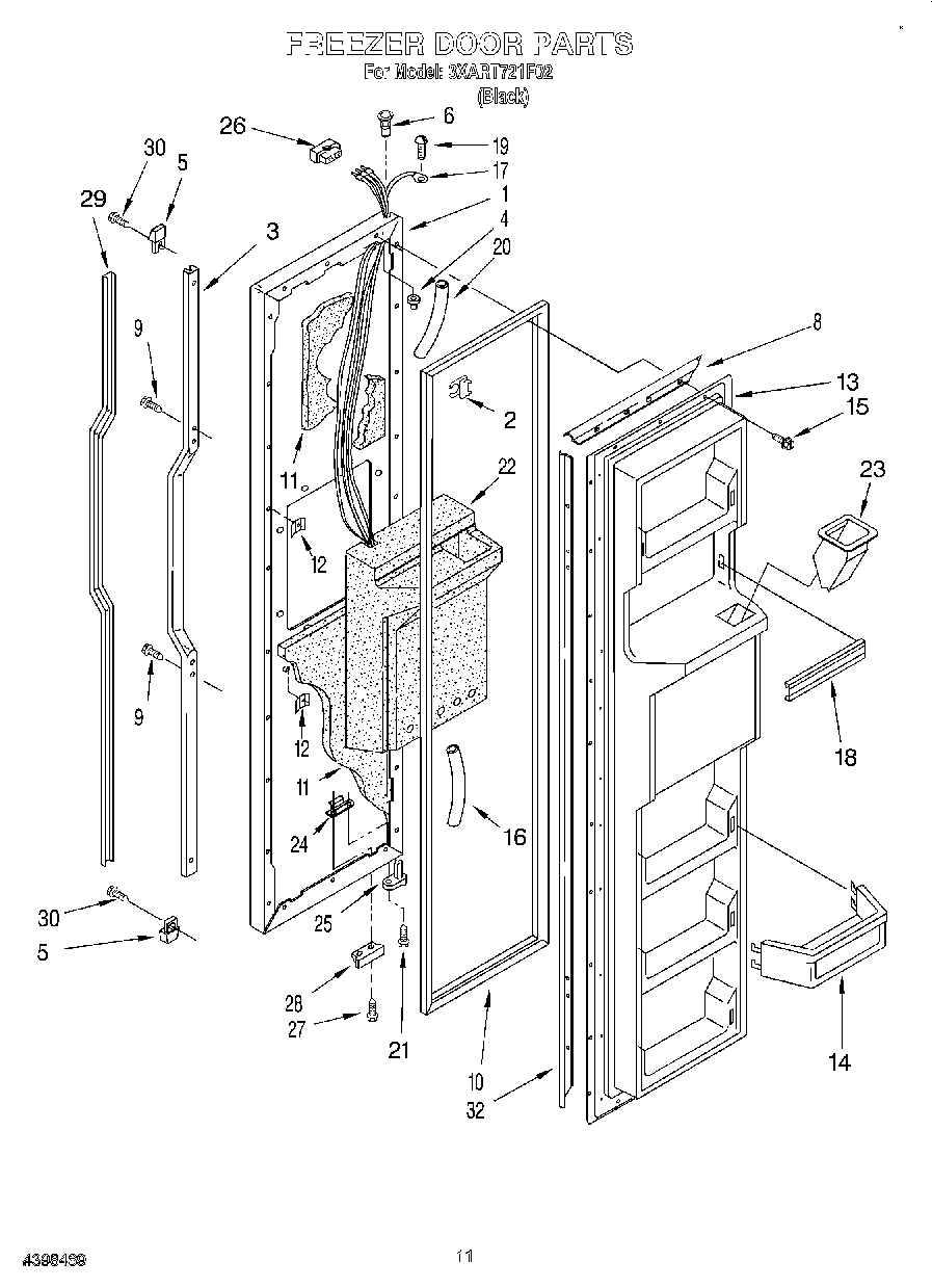 06 - FREEZER DOOR