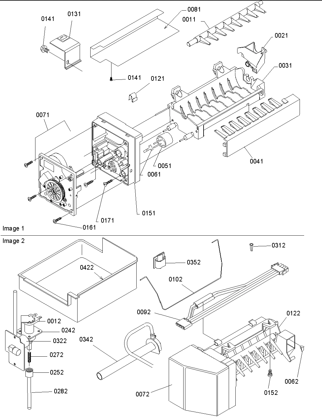 05 - Ice Maker Assy & Parts