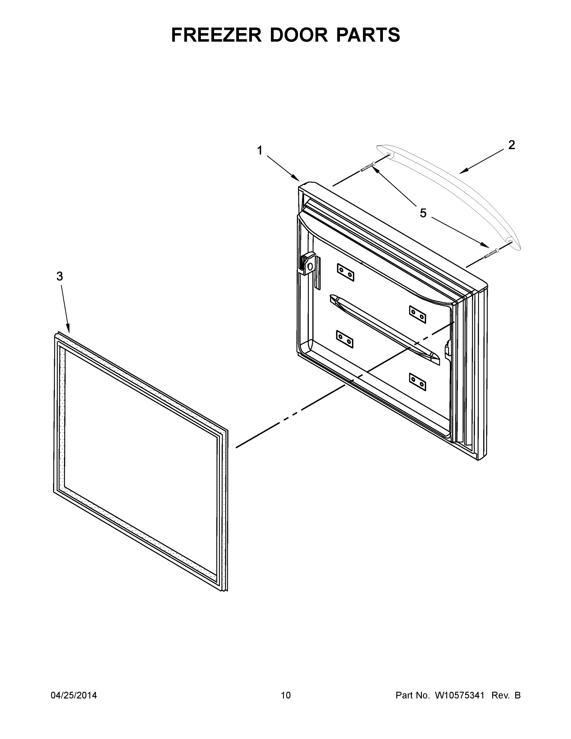 06 - FREEZER DOOR PARTS