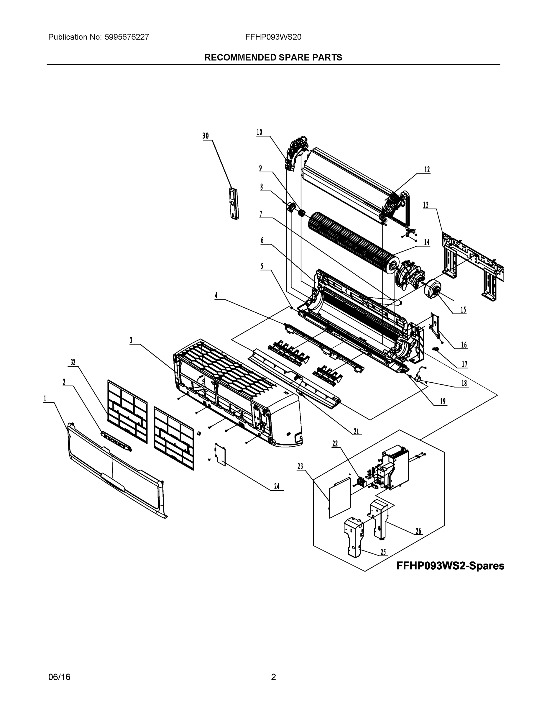 02 - RECOMMENDED SPARE PARTS