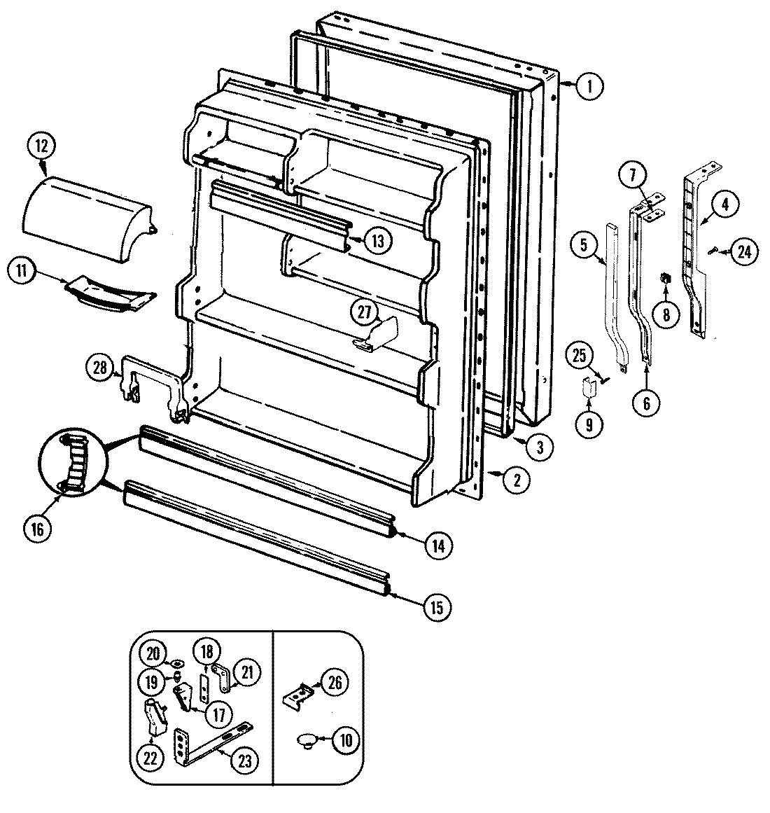 04 - FRESH FOOD DOOR