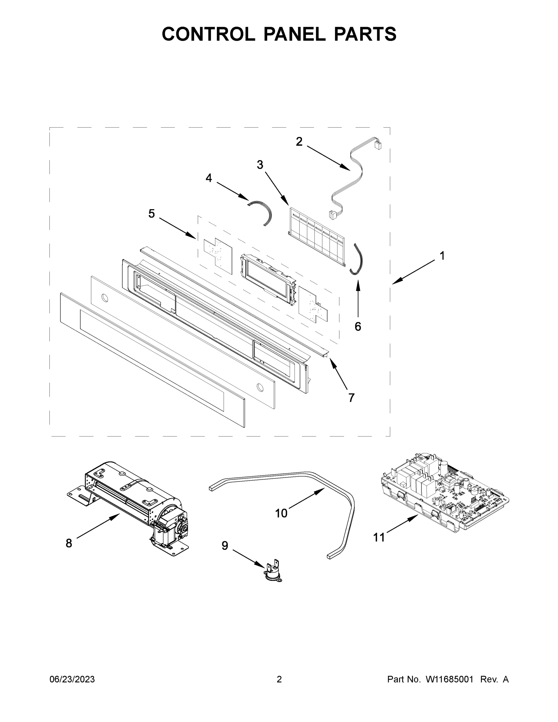02 - CONTROL PANEL PARTS