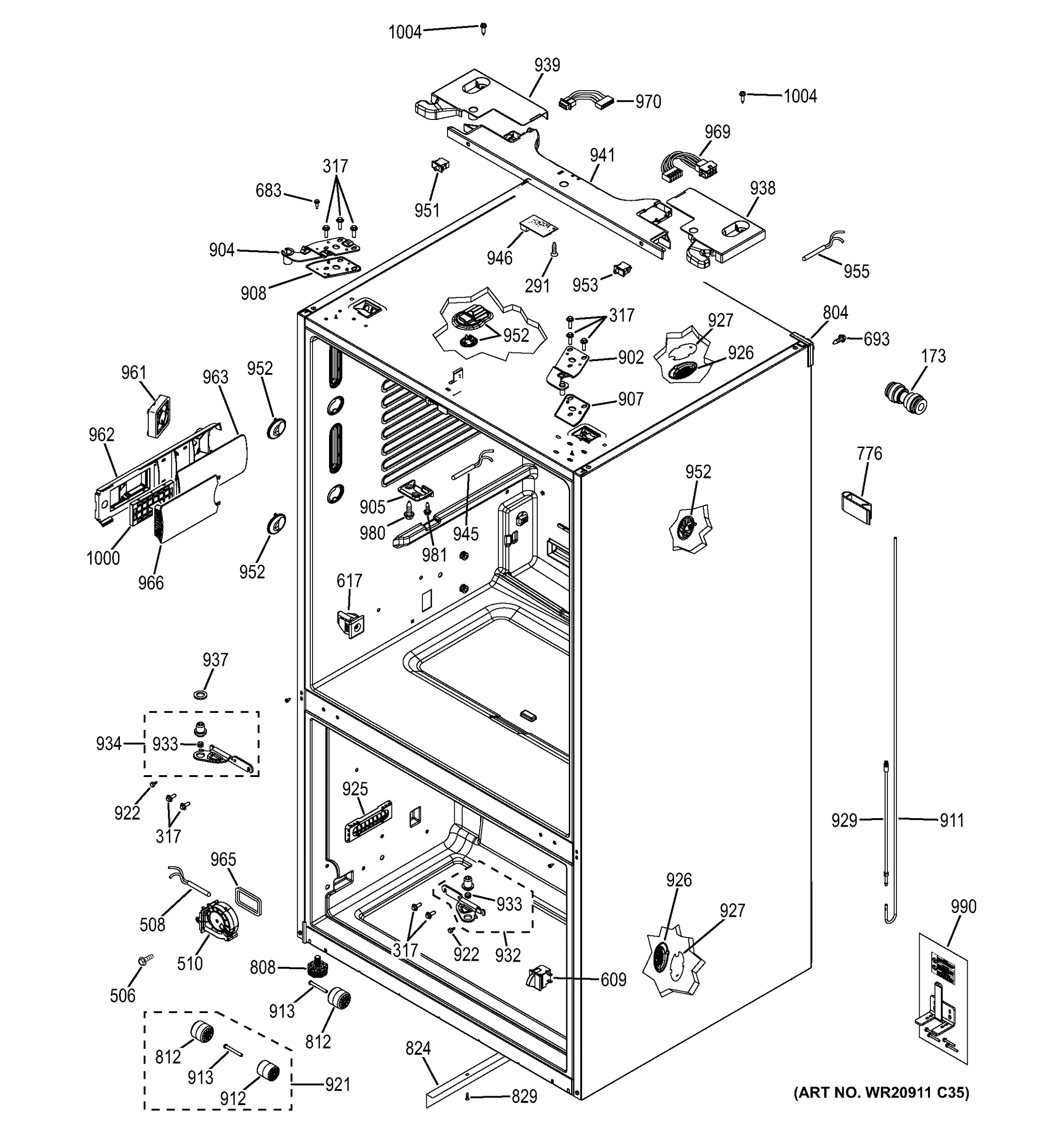 CASE PARTS