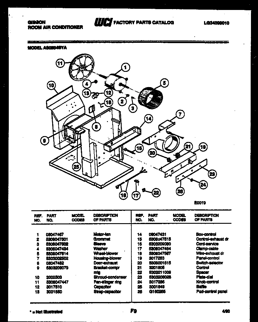 03 - ELECTRICAL AND AIR HANDLING PARTS