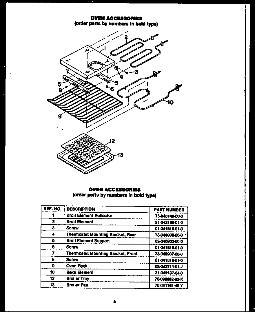 07 - OVEN ACCESSORIES