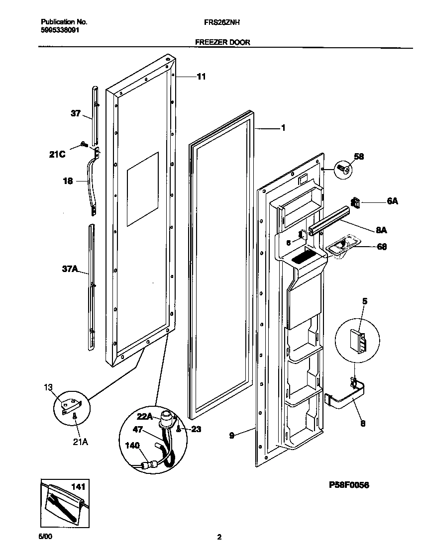 02 - FREEZER DOOR