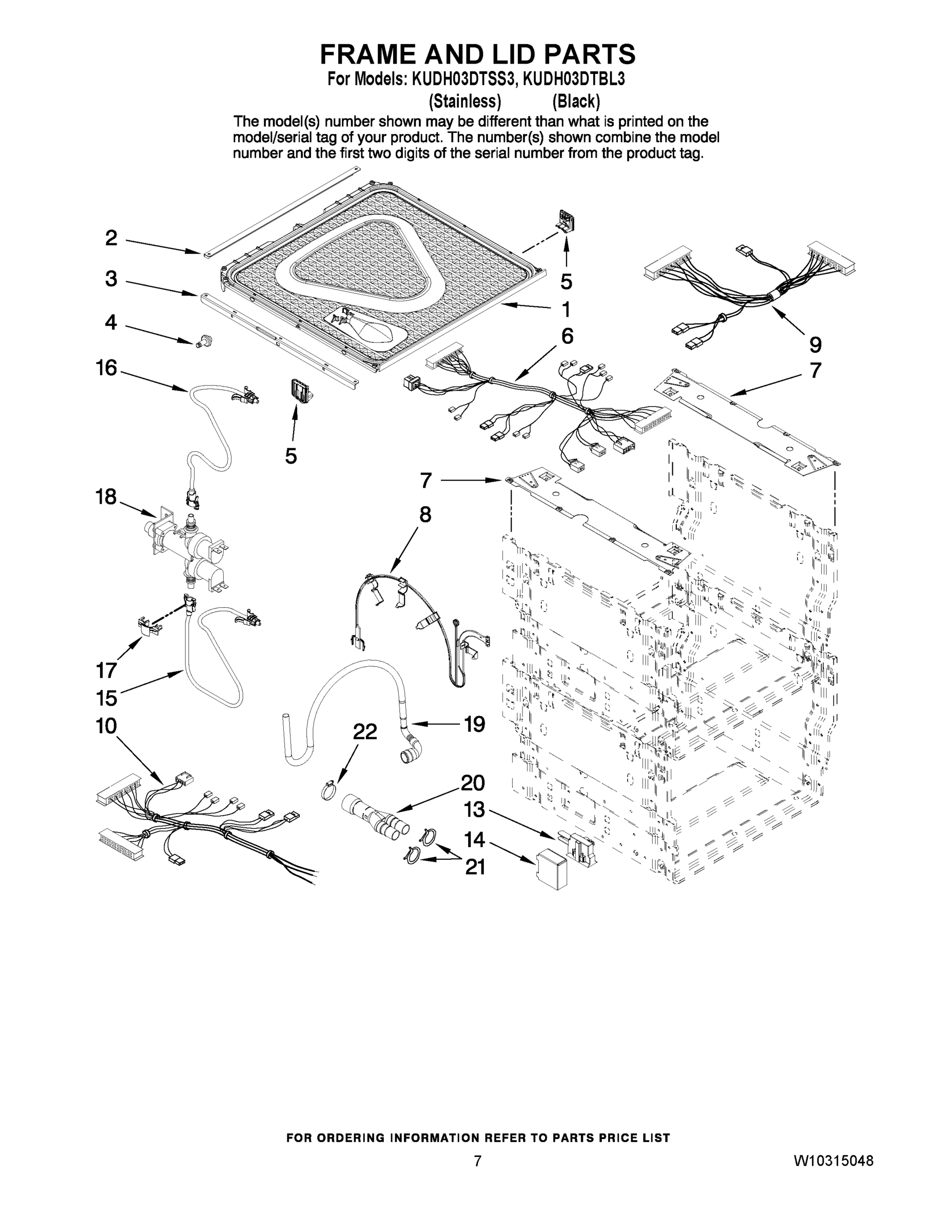 05 - FRAME AND LID PARTS