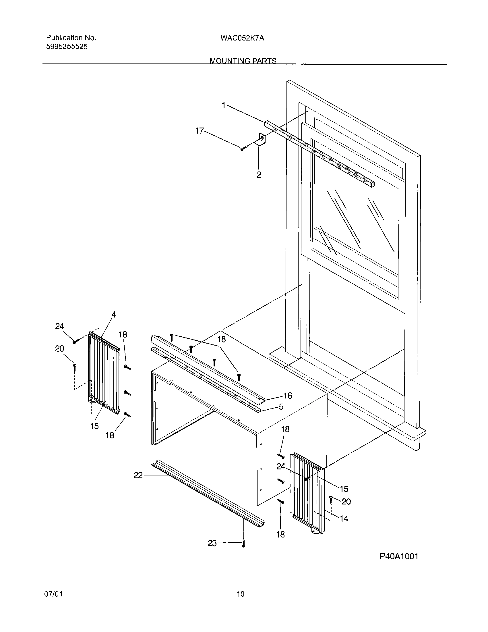 11 - WINDOW MOUNTING