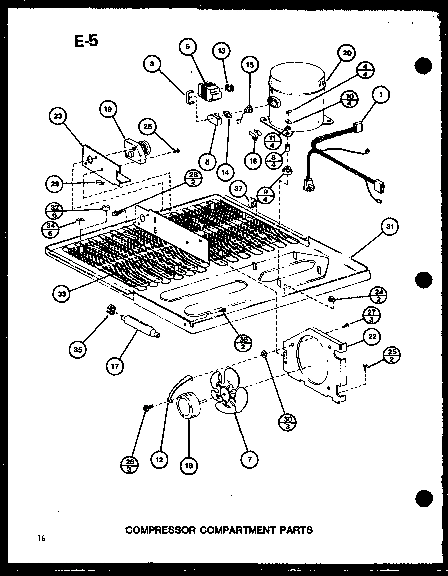 01 - COMPRESSOR COMPARTMENT PARTS