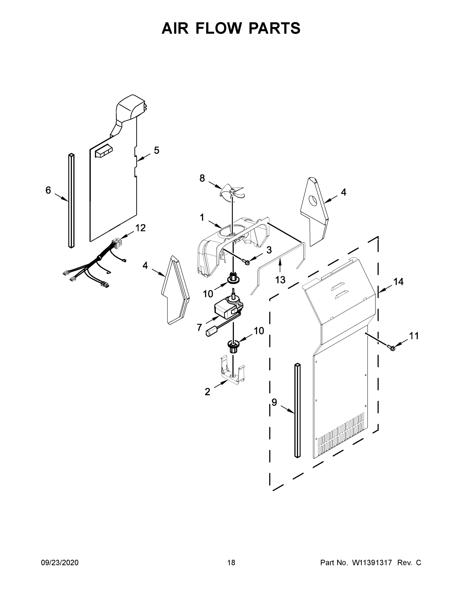 10 - AIR FLOW PARTS