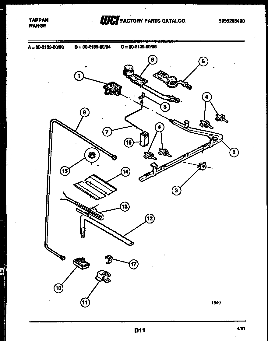 06 - BURNER, MANIFOLD AND GAS CONTROL