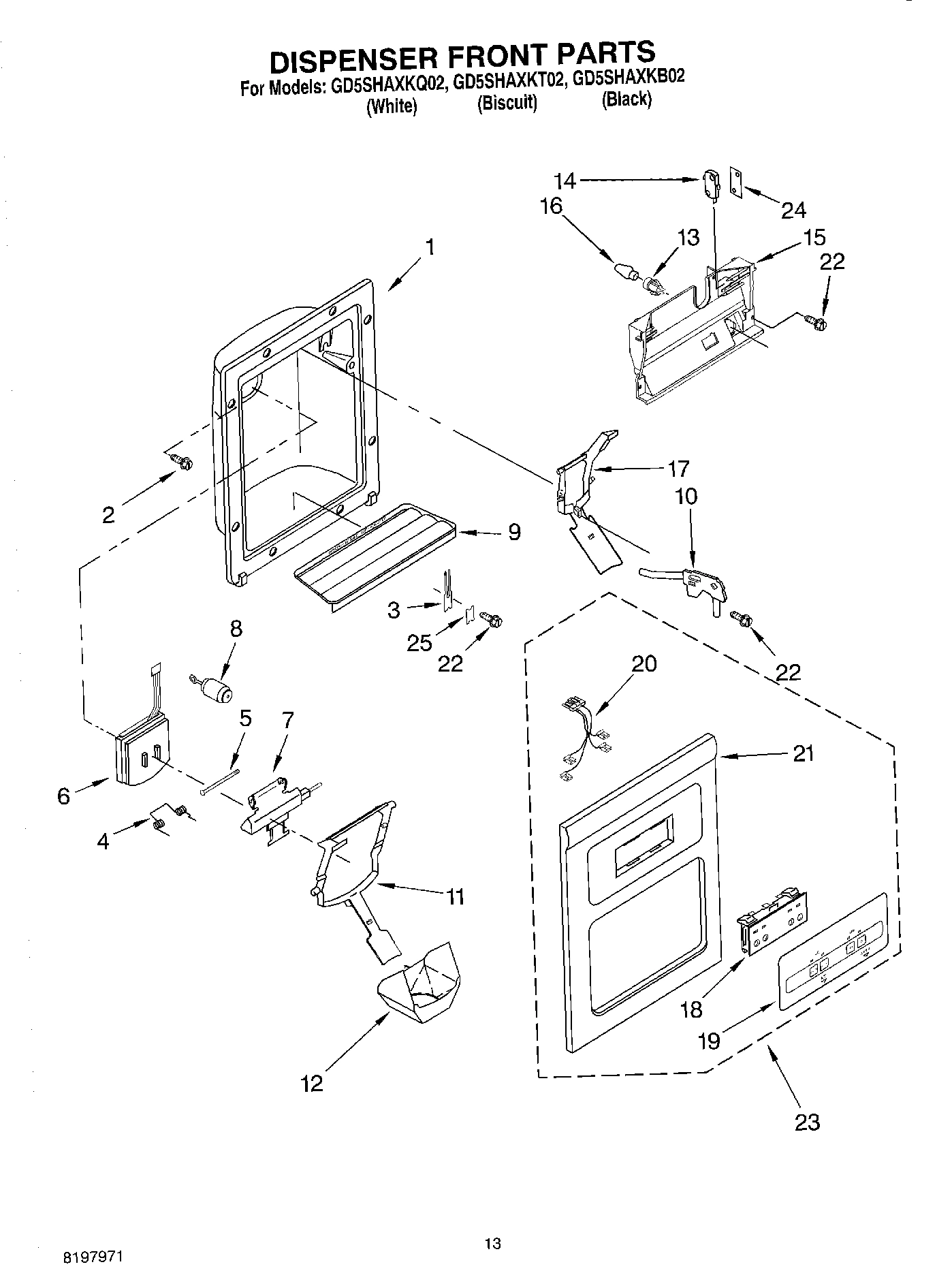 08 - DISPENSER FRONT