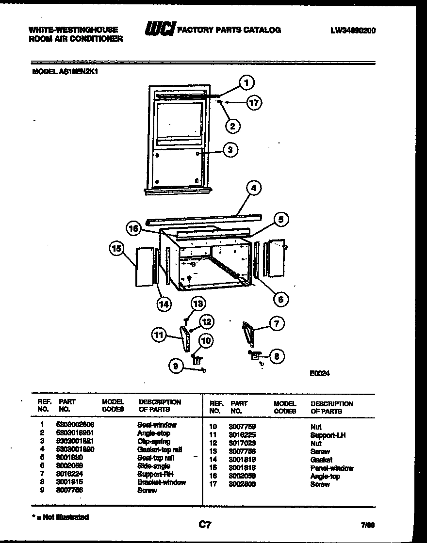 06 - CABINET AND INSTALLATION PARTS