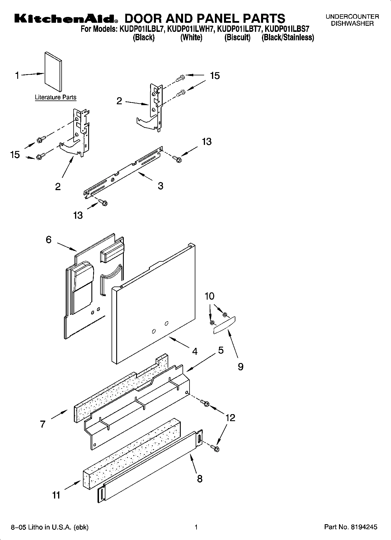01 - DOOR AND PANEL PARTS