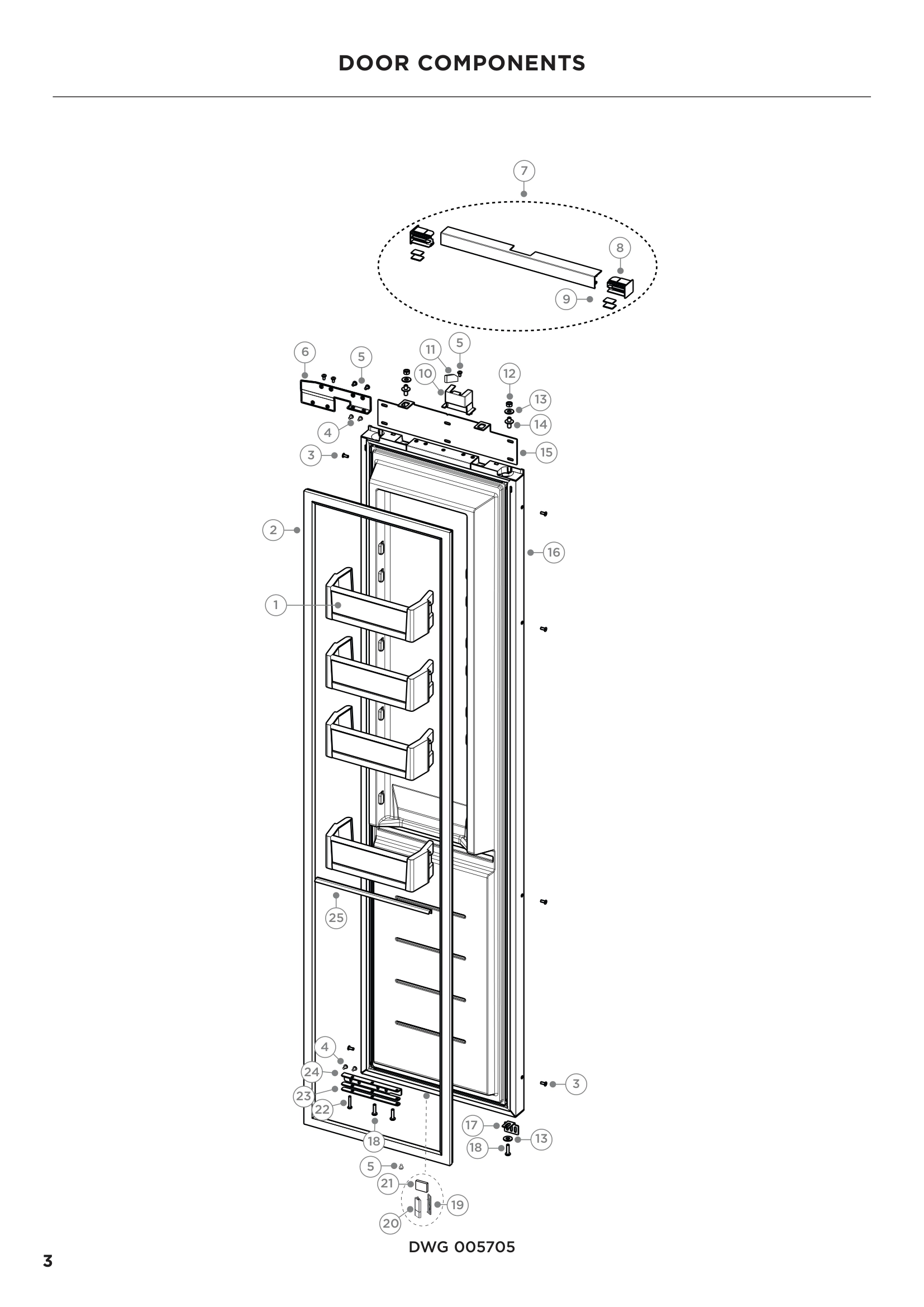 DOOR COMPONENTS