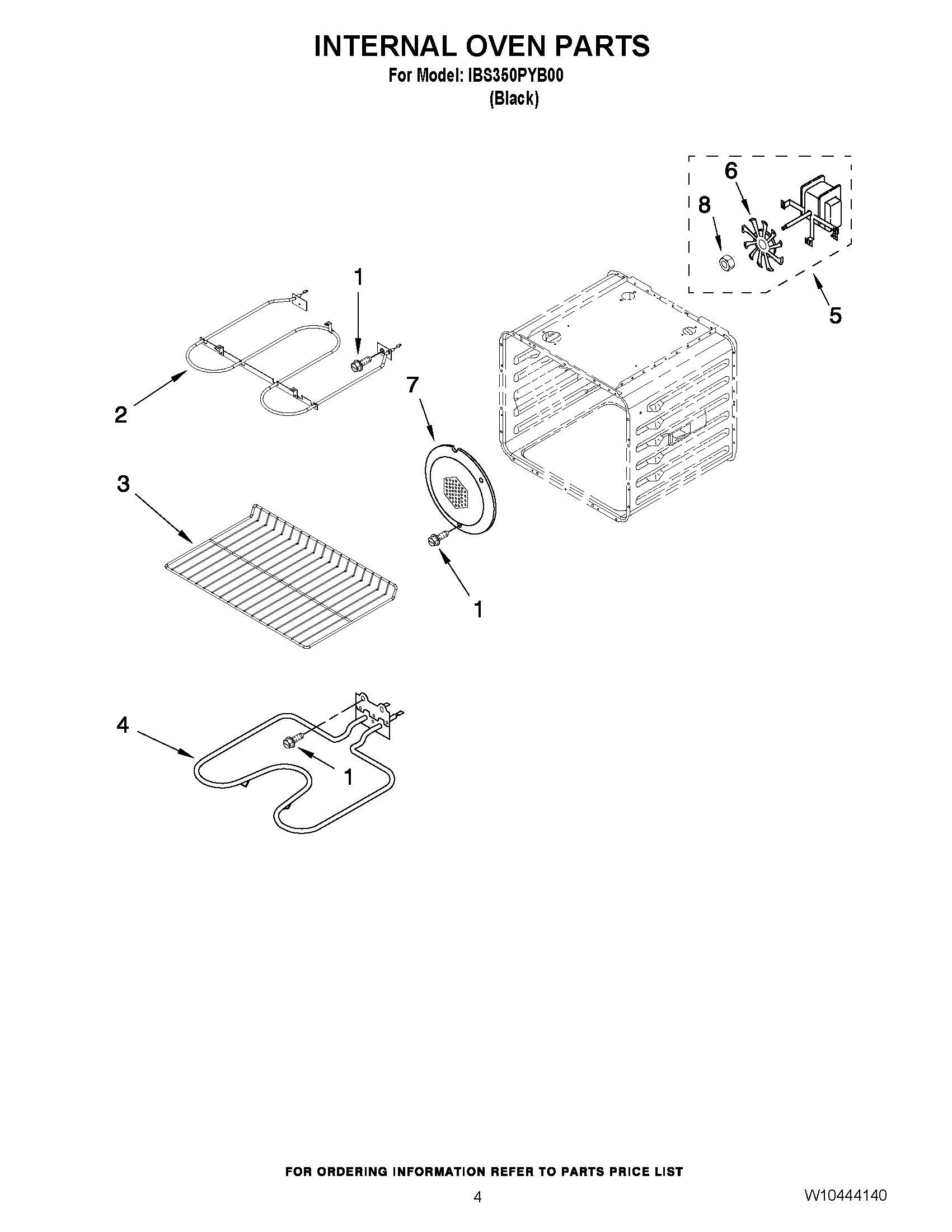 03 - INTERNAL OVEN PARTS
