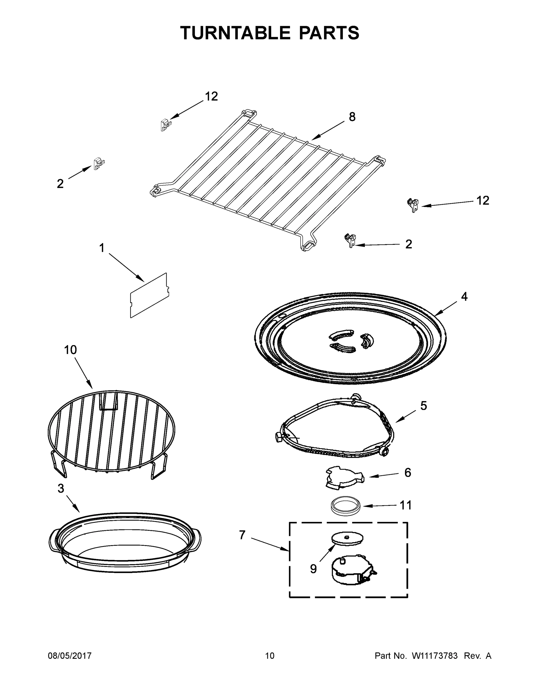 06 - TURNTABLE PARTS