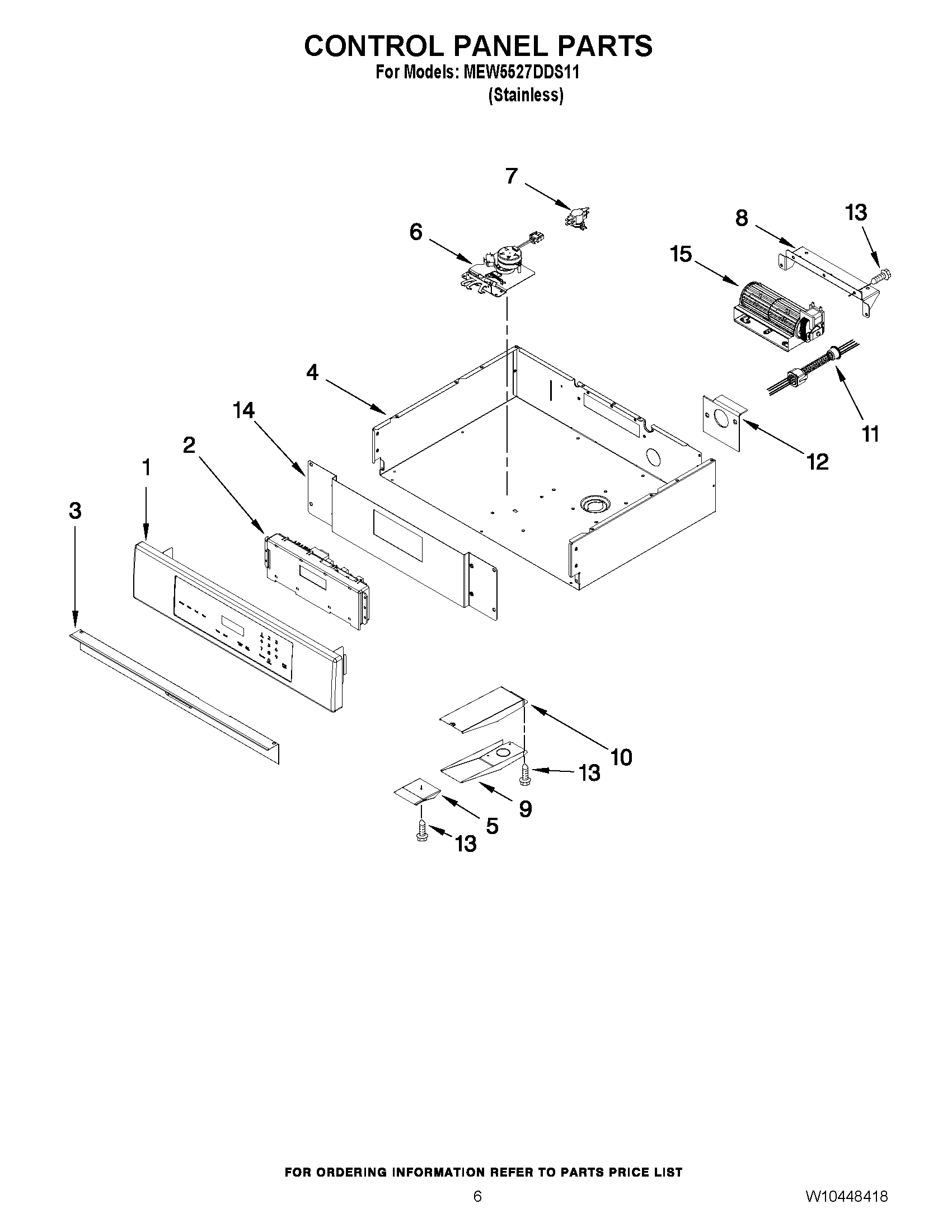 04 - CONTROL PANEL PARTS