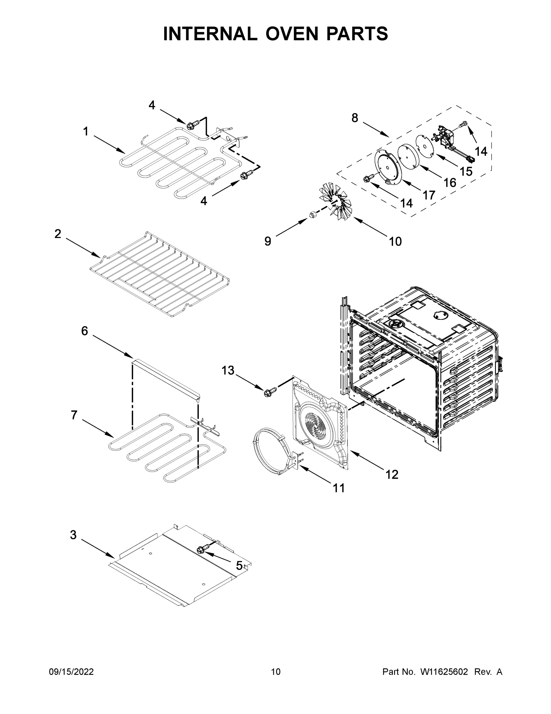 06 - INTERNAL OVEN PARTS