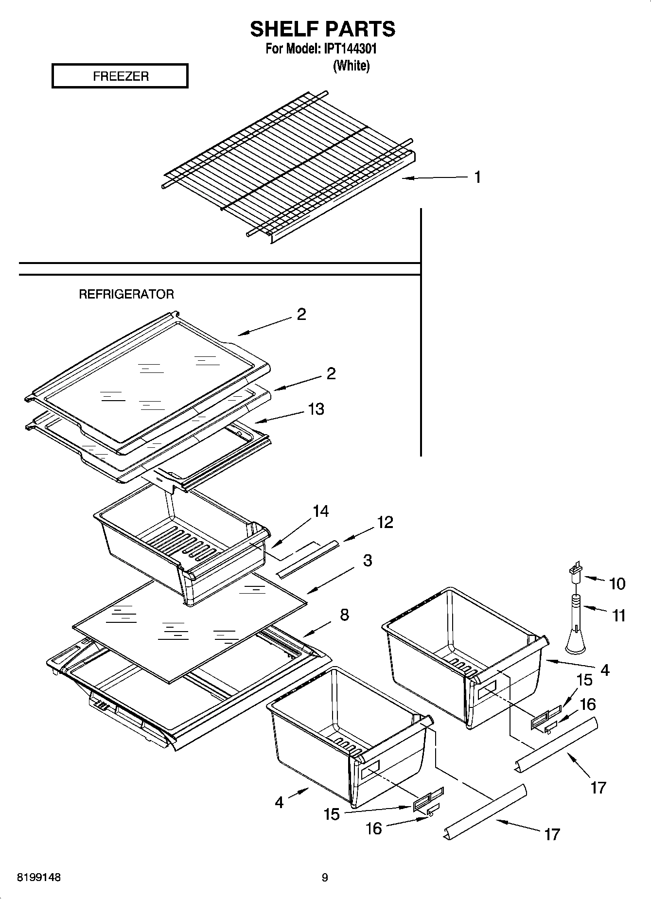 05 - SHELF PARTS, OPTIONAL PARTS