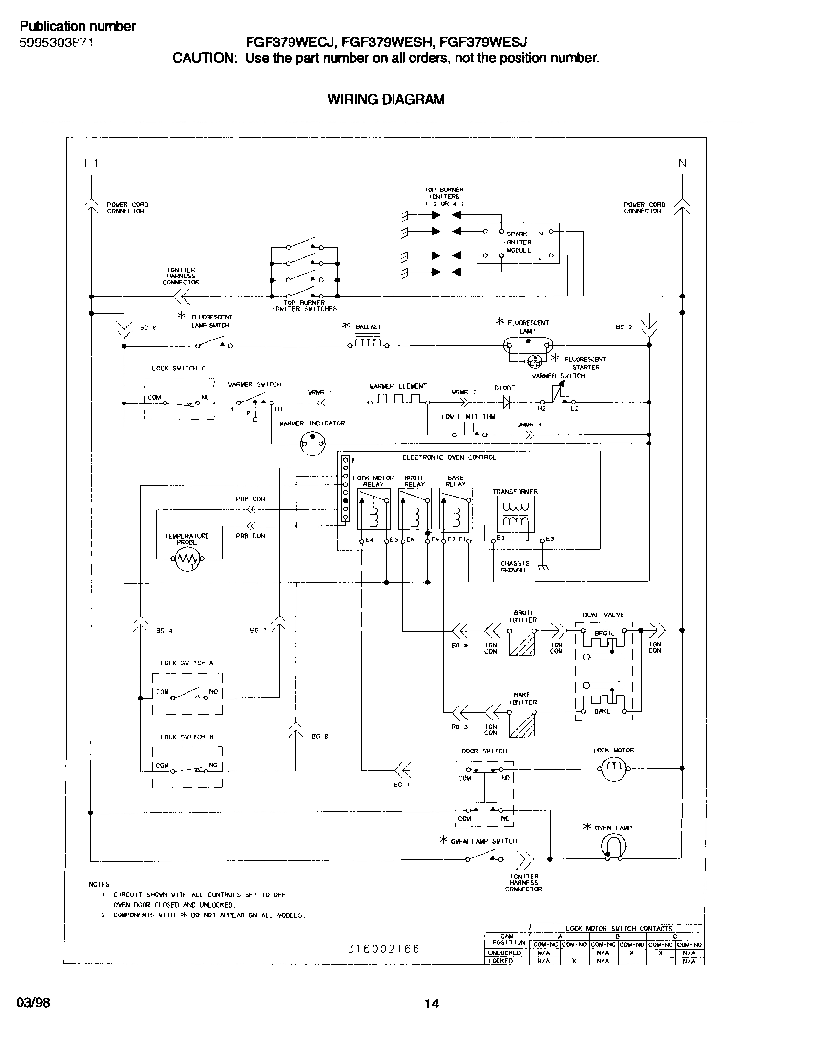 14 - WIRING DIAGRAM