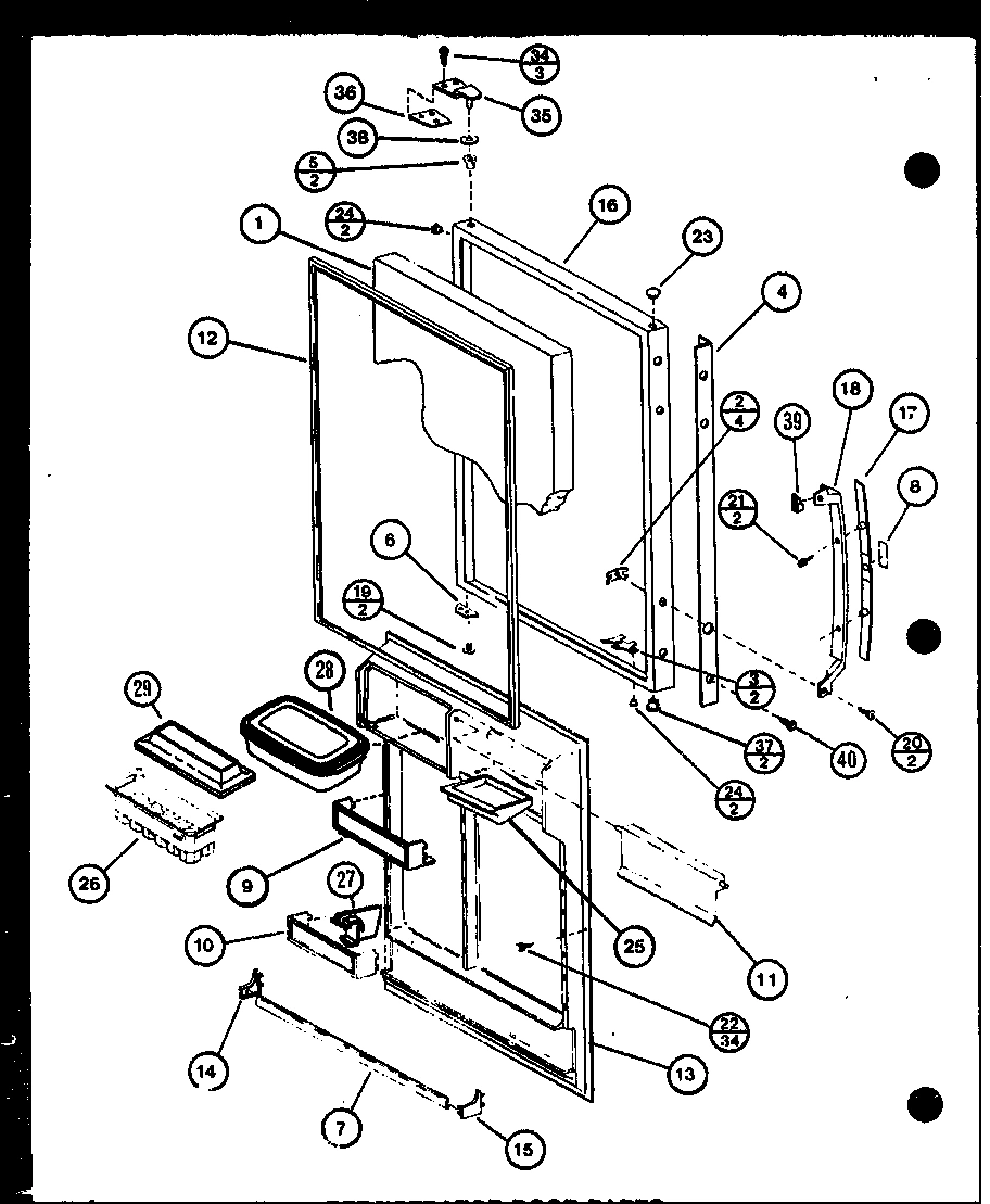 09 - REF DOOR PARTS
