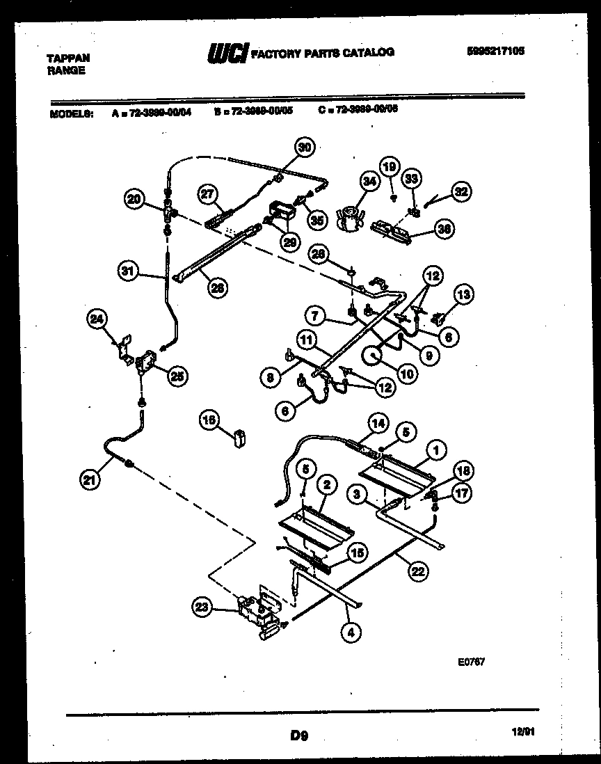 06 - BURNER, MANIFOLD AND GAS CONTROL