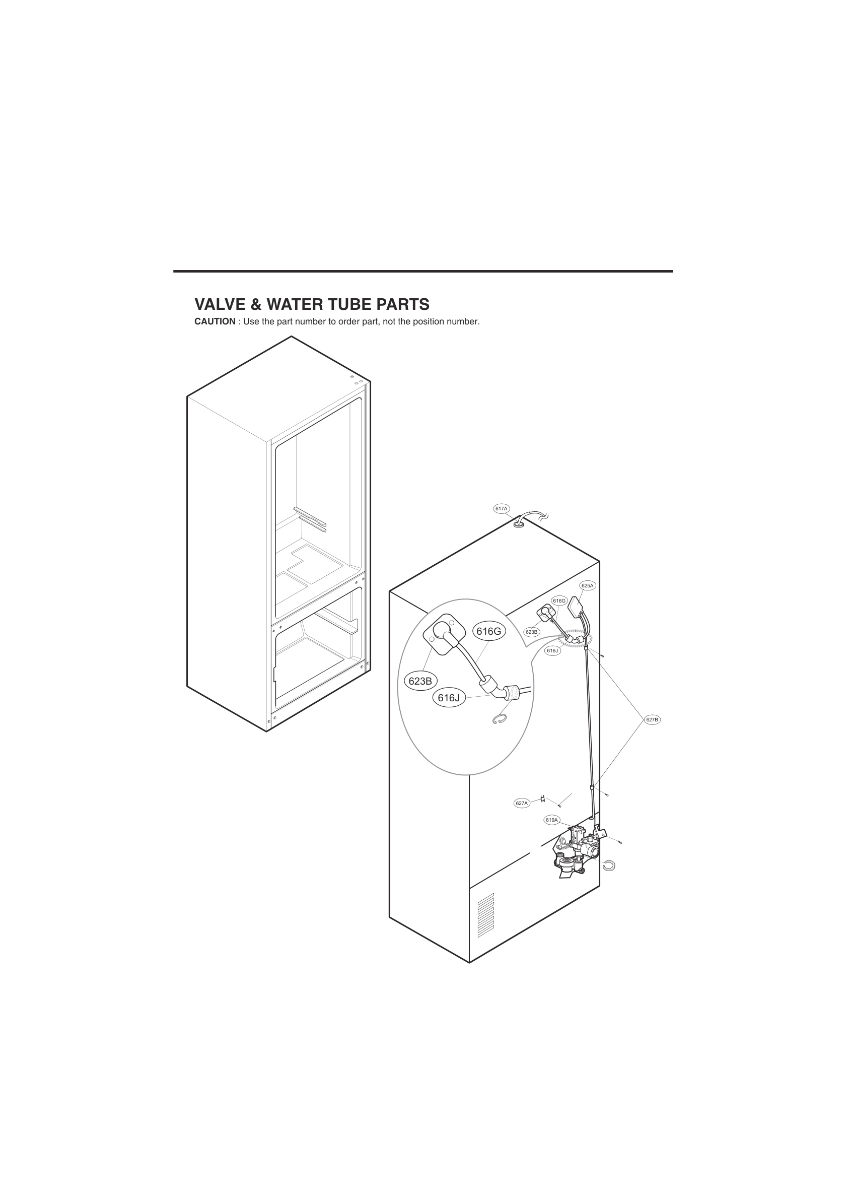 VALVE & WATER TUBE PARTS