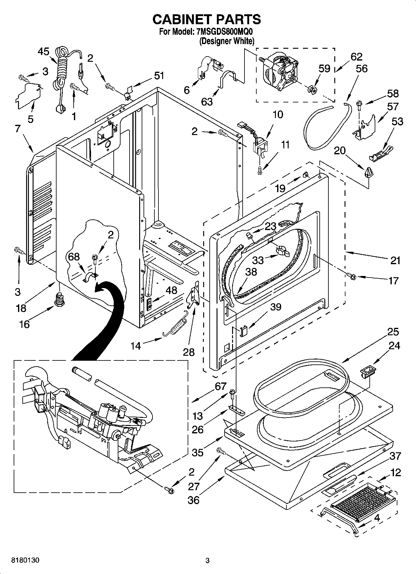 02 - CABINET PARTS