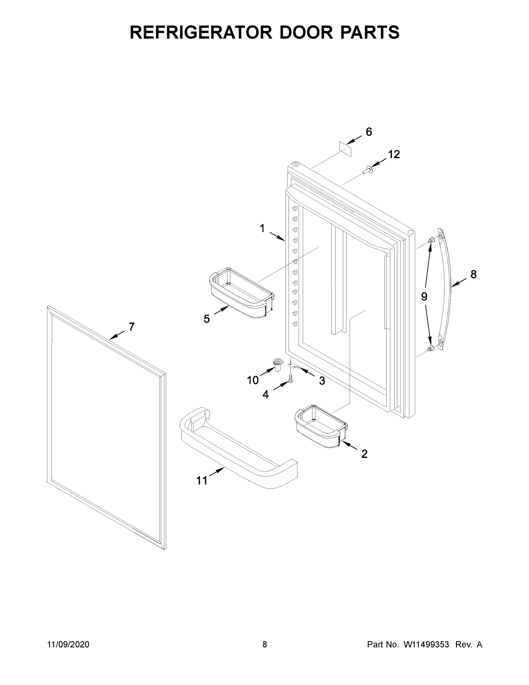 05 - REFRIGERATOR DOOR PARTS