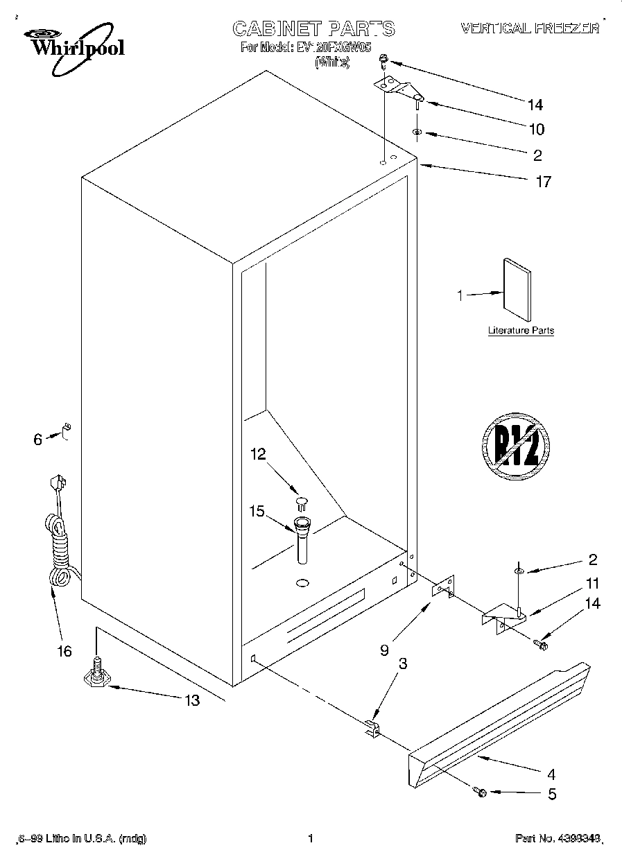 01 - CABINET, LITERATURE