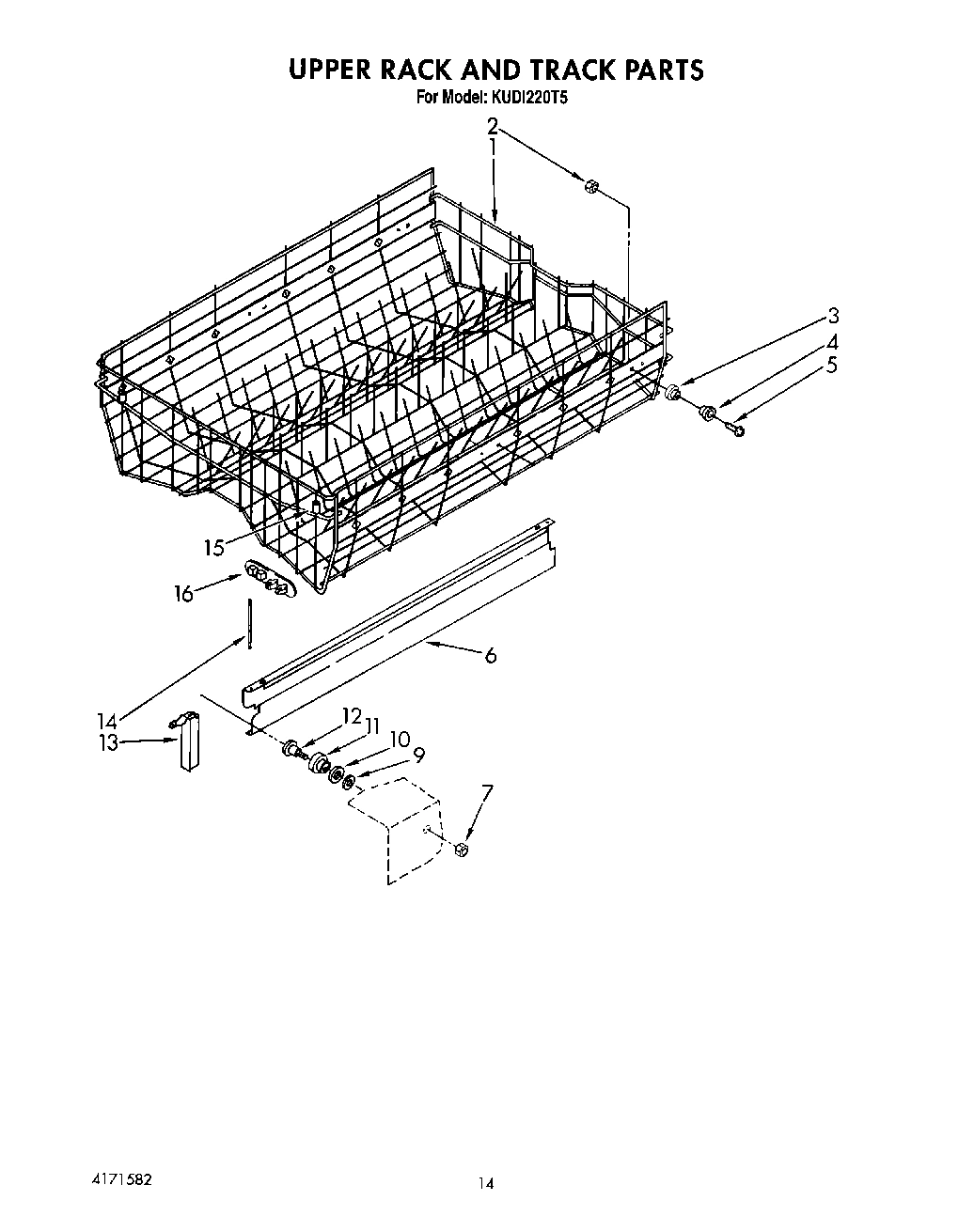 11 - UPPER RACK AND TRACK