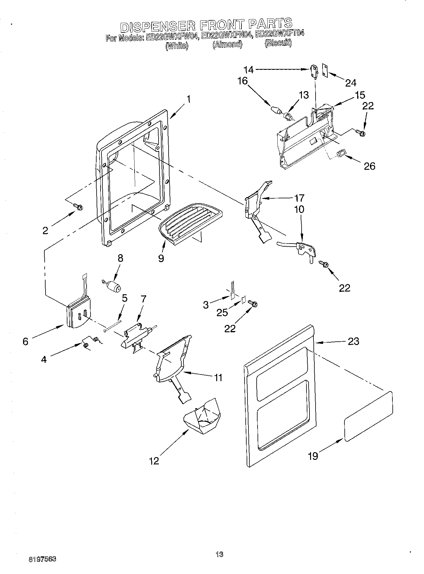 09 - DISPENSER FRONT