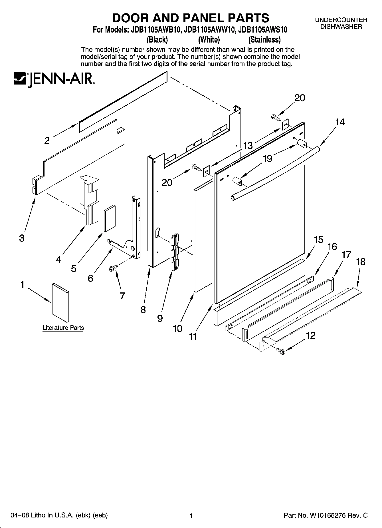 01 - DOOR AND PANEL PARTS