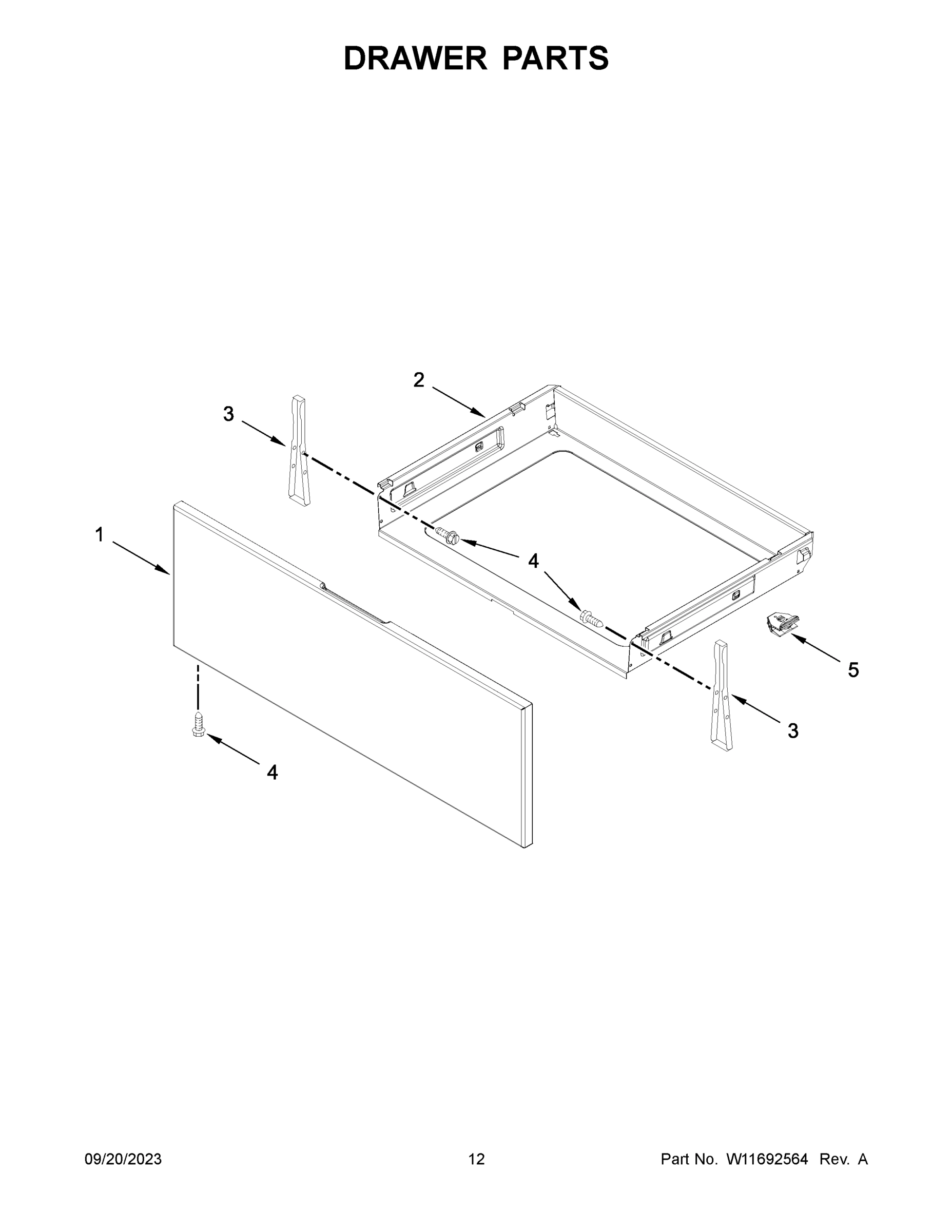 07 - DRAWER PARTS