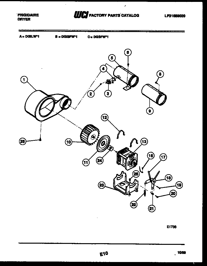 05 - MOTOR AND BLOWER PARTS
