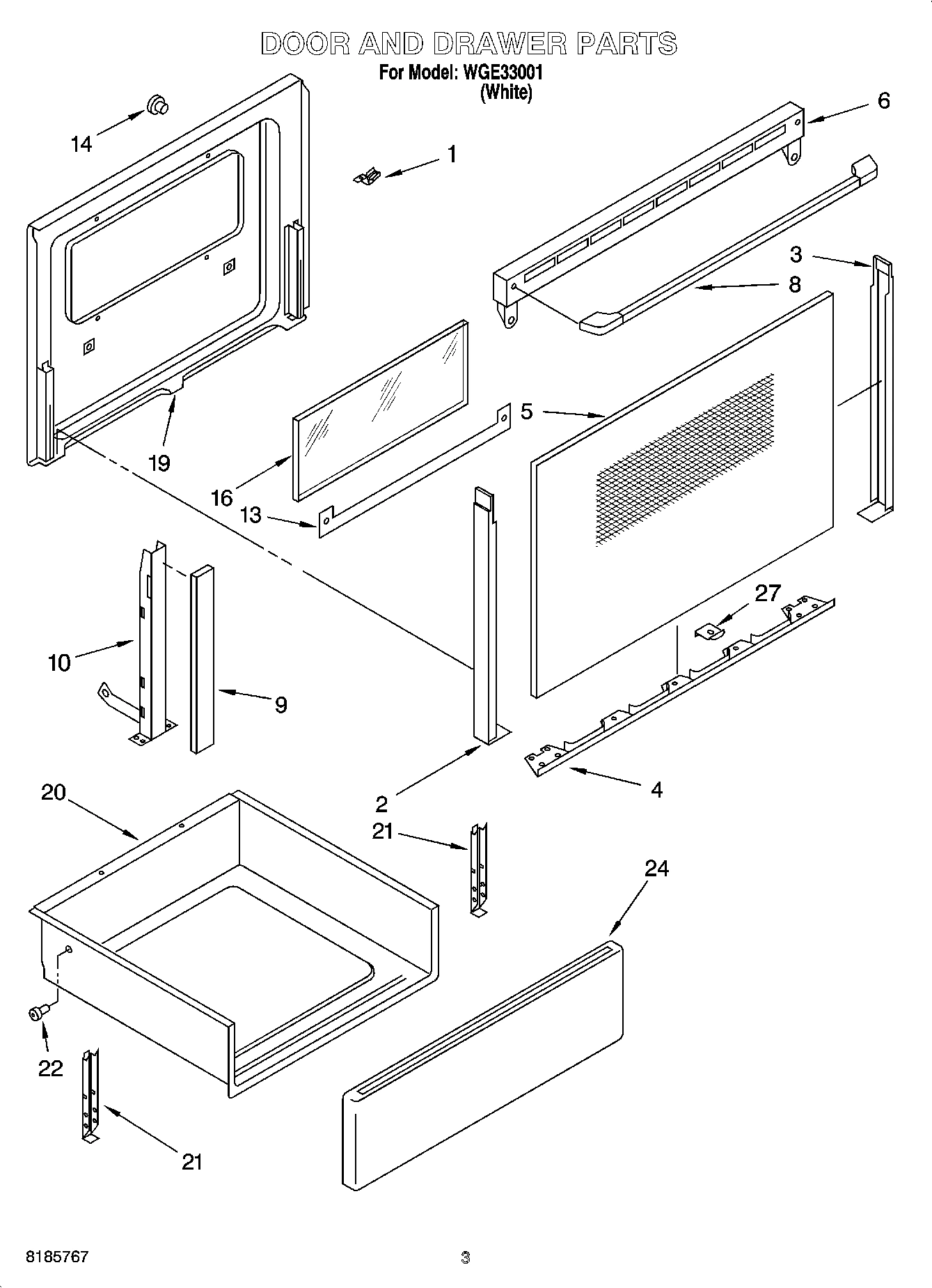 03 - DOOR AND DRAWER PARTS
