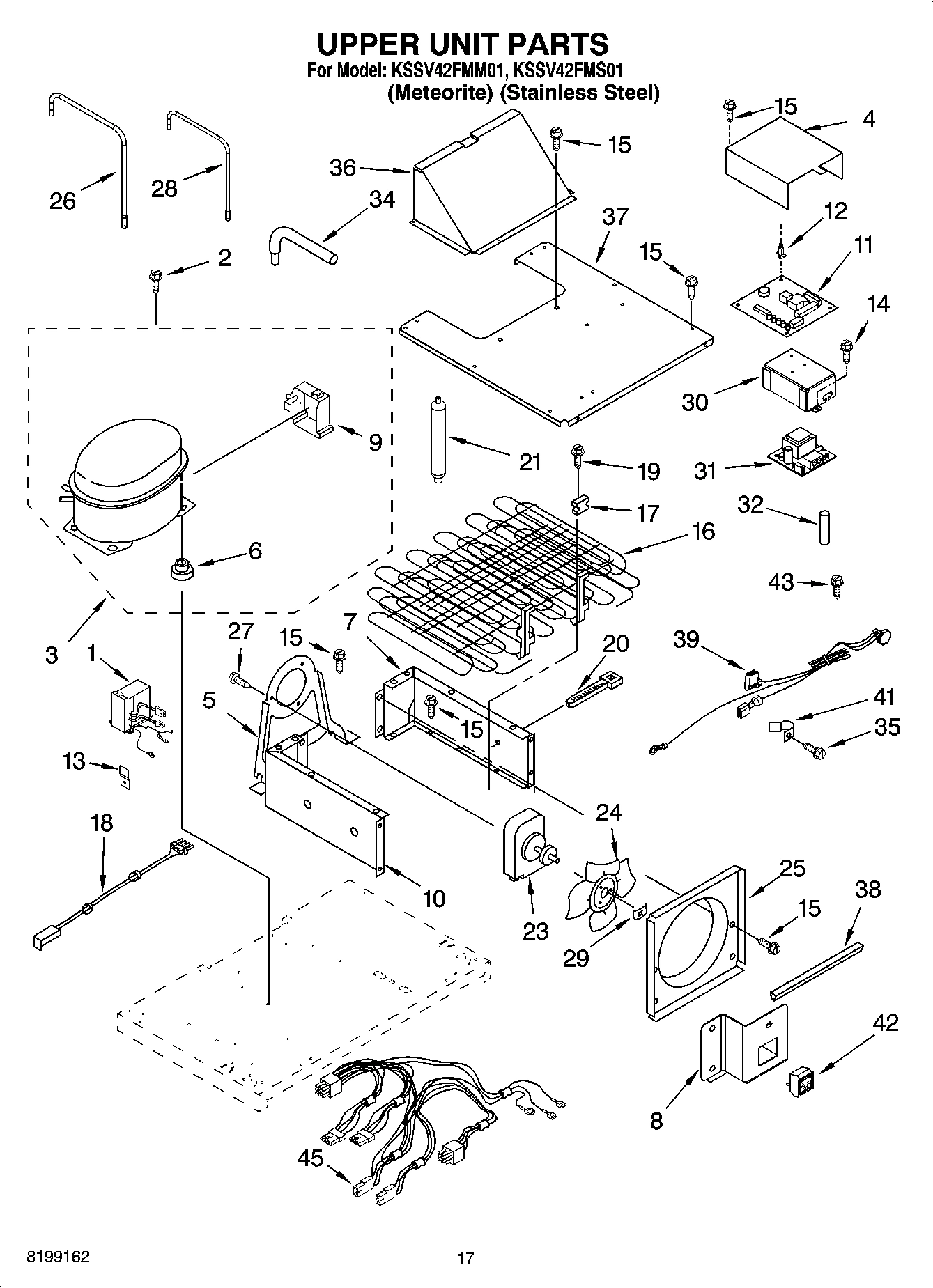 11 - UPPER UNIT PARTS