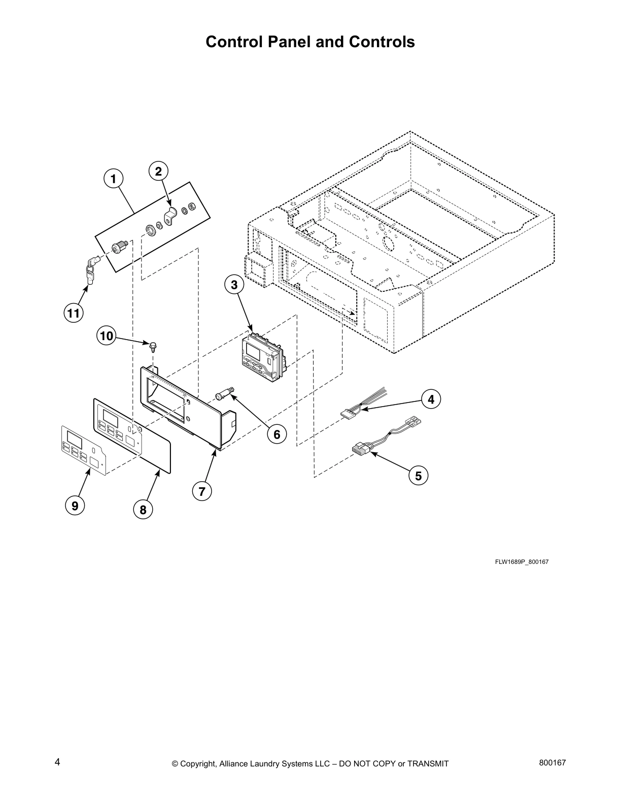 Control Panel and Controls