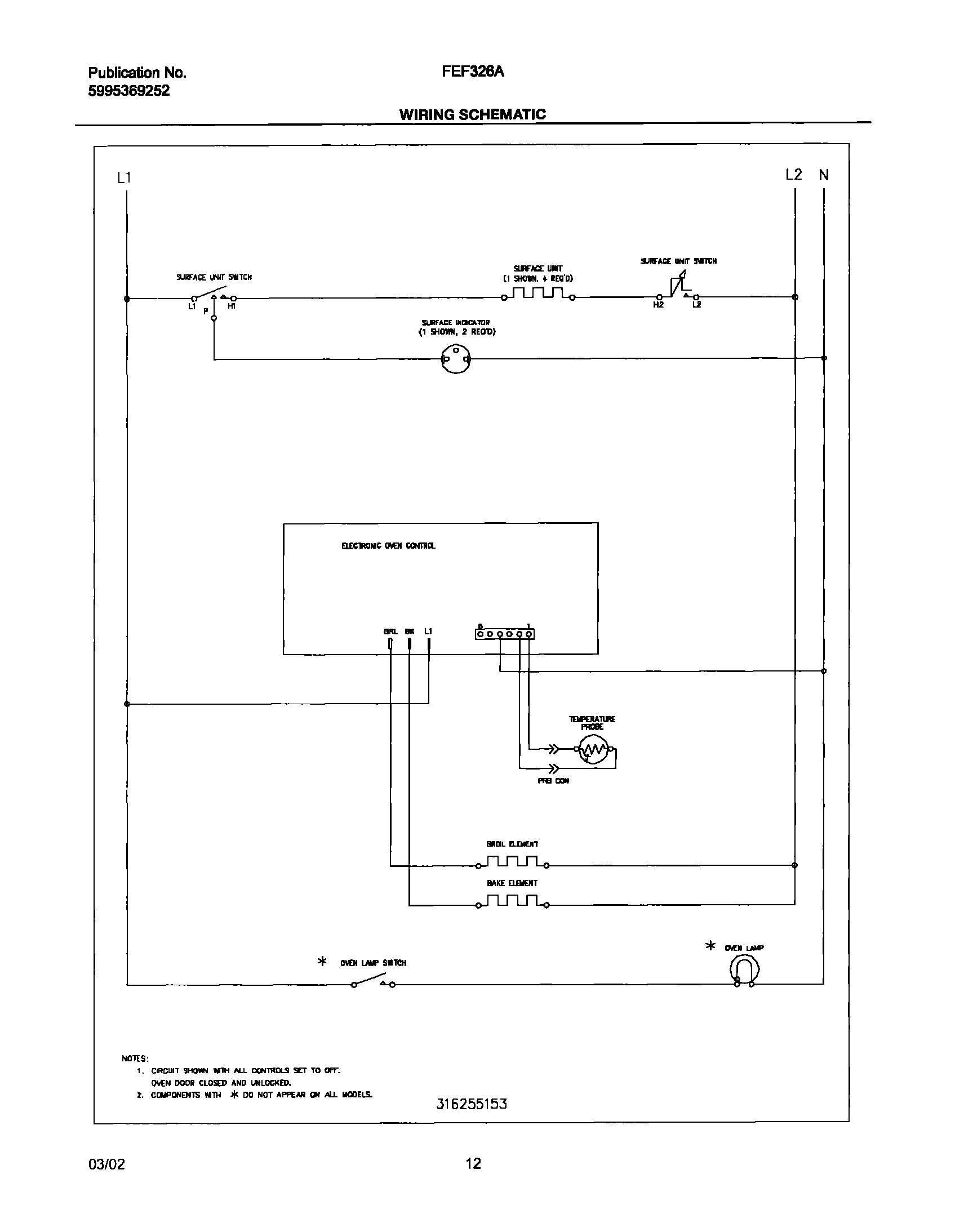 12 - WIRING SCHEMATIC