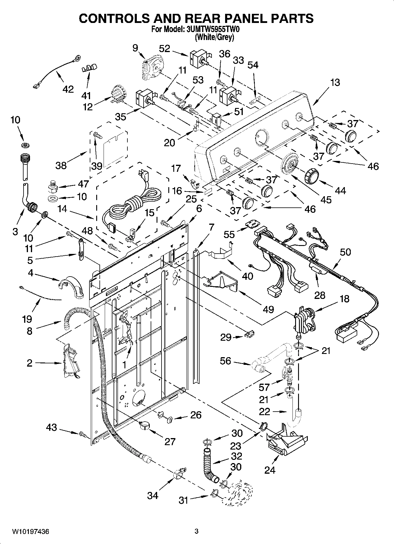 02 - CONTROLS AND REAR PANEL PARTS