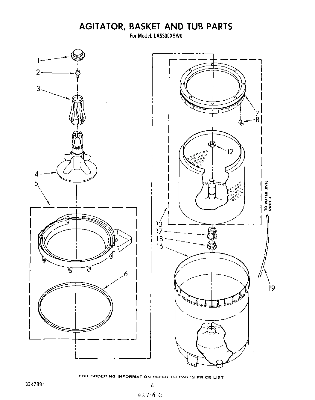 04 - AGITATOR, BASKET AND TUB